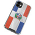 Dominican Republic Flag Faded iPhone 12 Clear Case